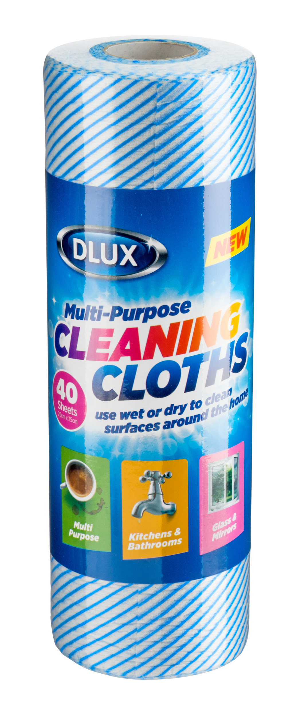 74256 ROLL OF 40 CLEANING CLOTHS