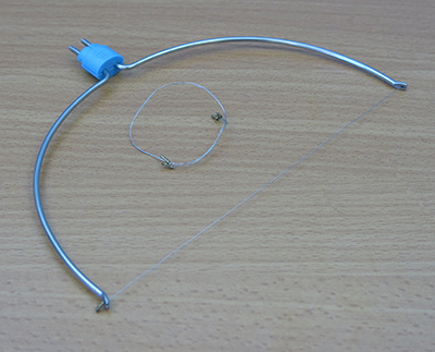 74376 Large Y Bow & 3 Wires for use with 74362/74375