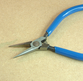 75629 Miniature Long Nose Pliers with Smooth Jaws