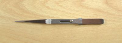 79040 Tweezer with Slide Lock Stainless 6 inch