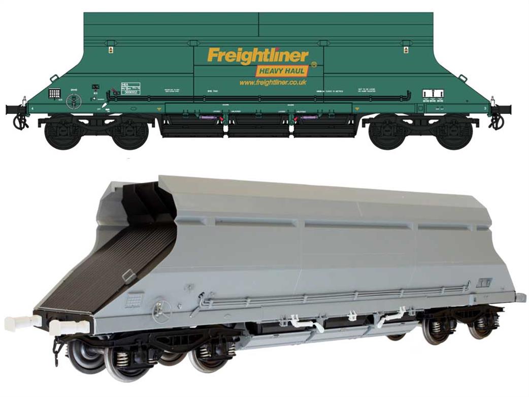 7F-026-006G1 Dapol HIA Ftlnr Green Hvy Limestone Hopper 369020