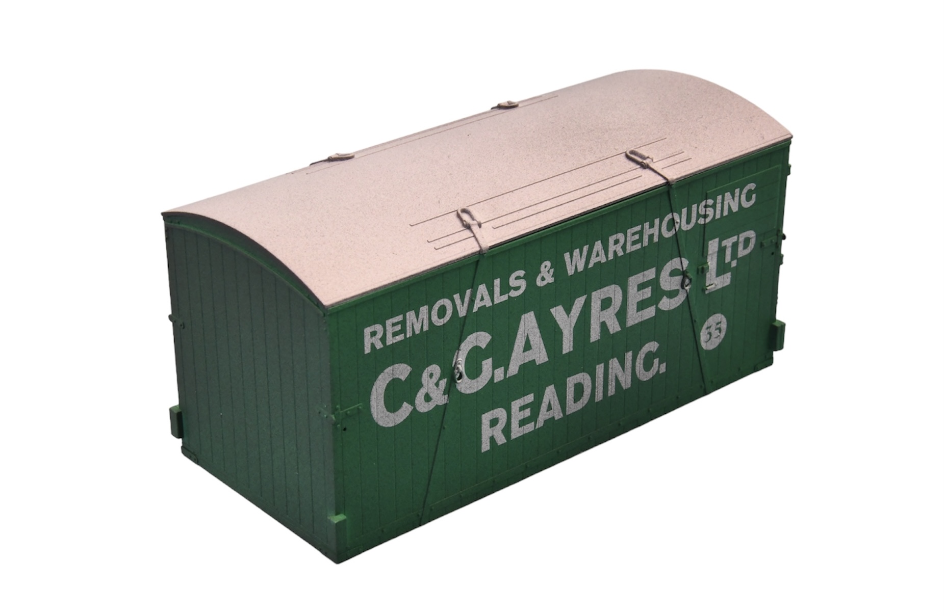 7F-037-016W CONTAINER C & G AYRES 35 Wthd
