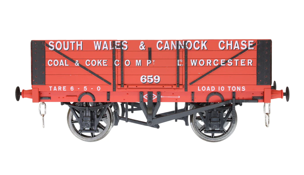 7F-051-055 5 Plank South Wales & Canock Chase  Red 659