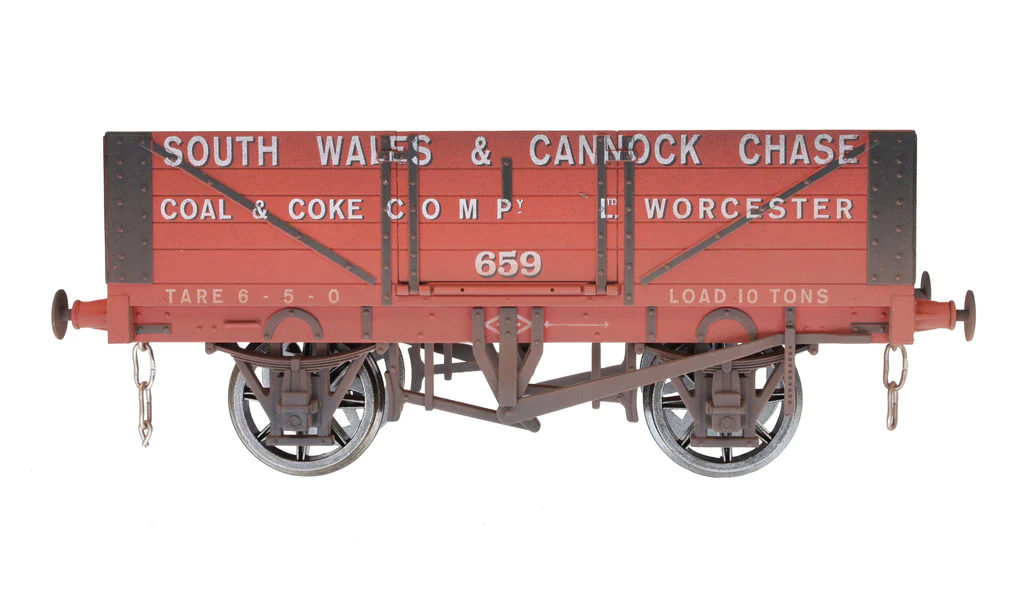7F-051-055W 5 Plank South Wales & Canock Chase  Red 659 Weathered