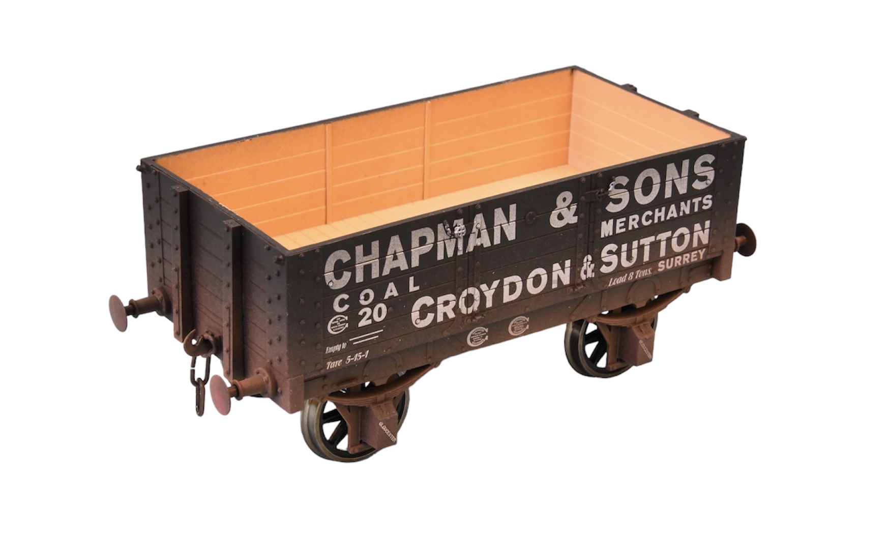 7F-052-006W 5 Plank 9 Ft Chapman & Sons 20 Weathered