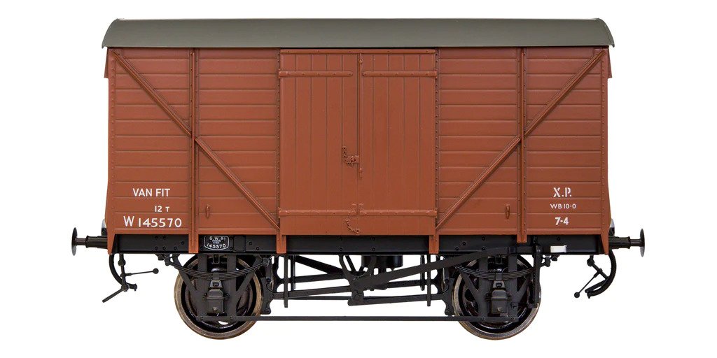 7F-066-005 Dapol GW STD 12T VAN BR WESTERN BAUXITE