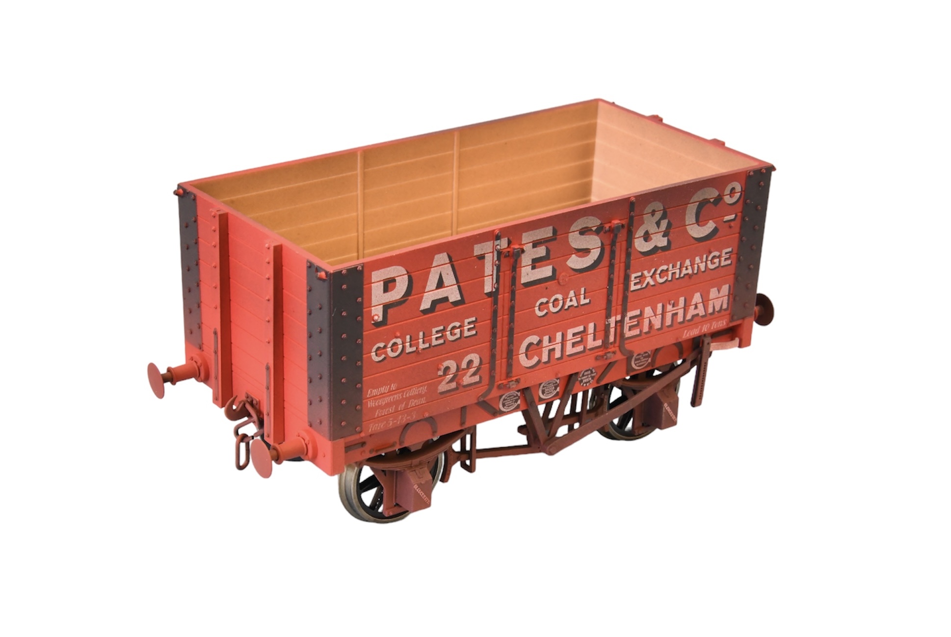 7F-072-006W 7 Plank 9' W/B 2 Door Pates & Co No 22 Weathered