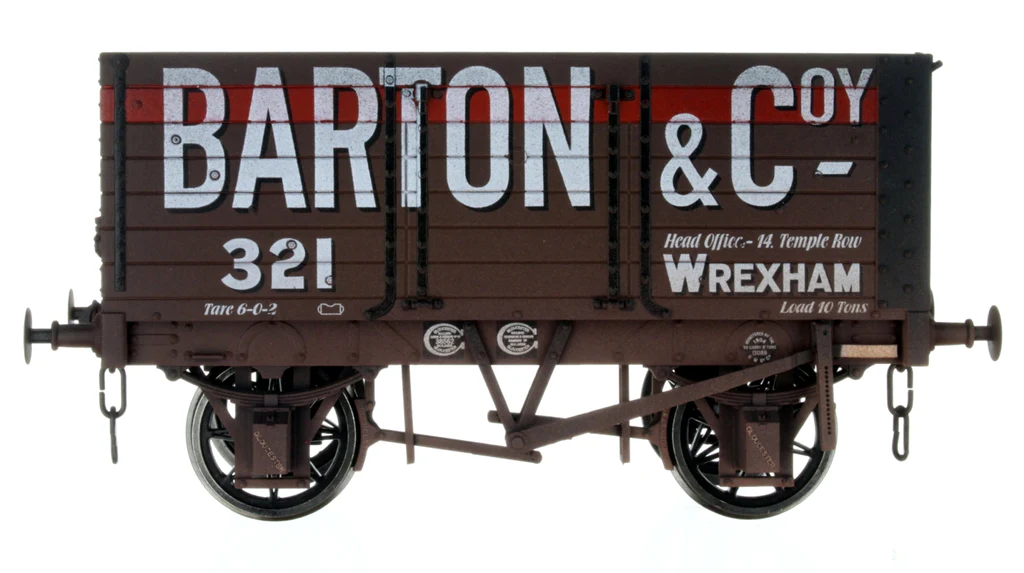 7F-073-004W 7 Plank 9' W/B Three Door Barton & Coy 321 Wthd