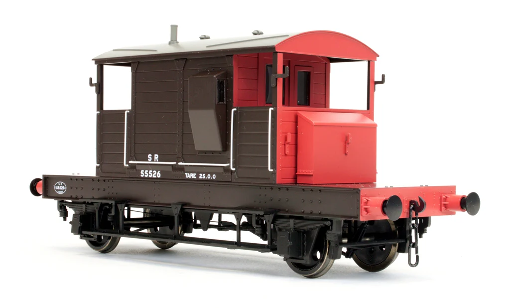 7F-100-006 Brake Van SR Brown / Red Small Letters Even Plank 55526