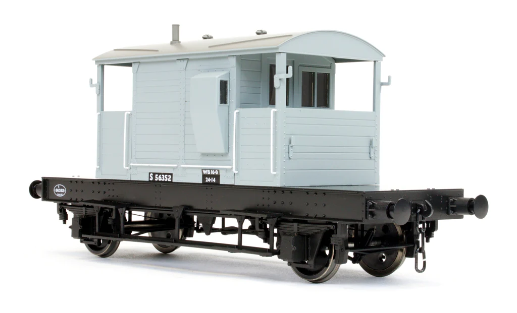 7F-100-102 Brake Van BR Grey Uneven Plank S56352