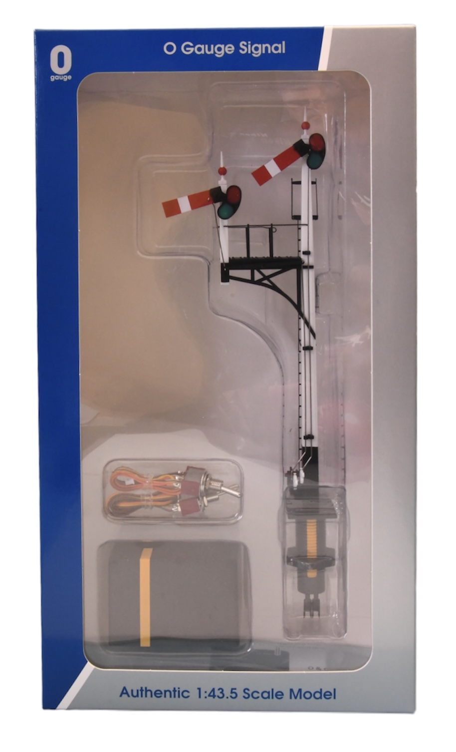 7L-001-006 Dapol Junctn Signal GWR Lt hand with two arms, shorter post to Lt