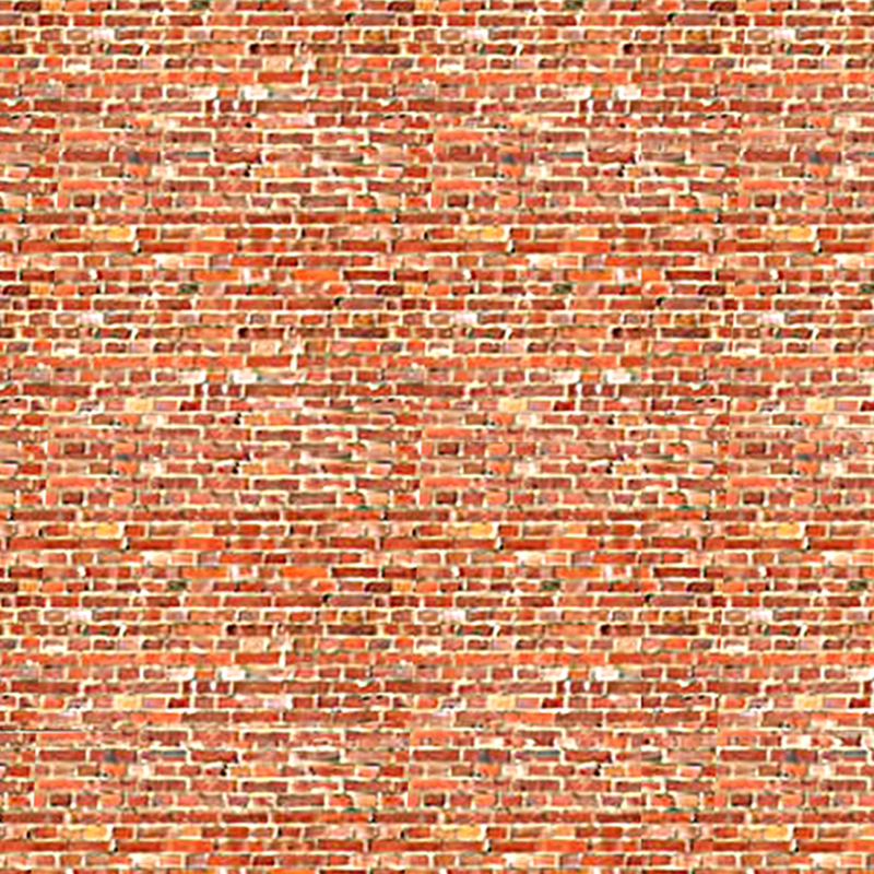 95101 BM008N Art Printers N Gauge Building Material Light Old Red Brick