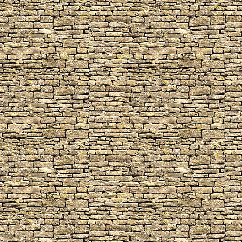 95107 BM029N Art Printers N Gauge Building Material York Stone