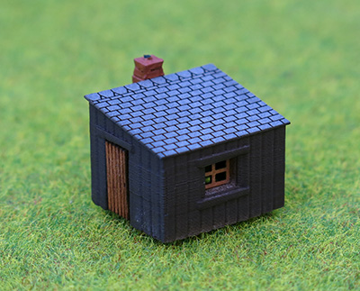 95426 N3LB5 Ancorton N Gauge Platelayers Hut/Sleeper Built (RTP)