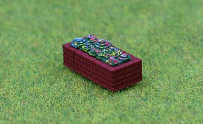 95504 OO3PP2 Ancorton OO Gauge Flower Bed