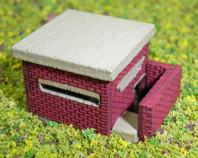 95690 N3-DP3 N Gauge WWII Pill Box