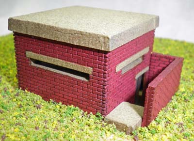 95716 Ancorton OO Gauge WWII PILL BOX