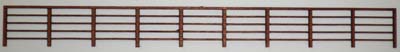 95732 OOF4 Ancorton OO Gauge Wooden Fencing