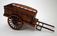 95734 OOFC1 Ancorton OO Gauge Horse Drawn Farm Cart Kit