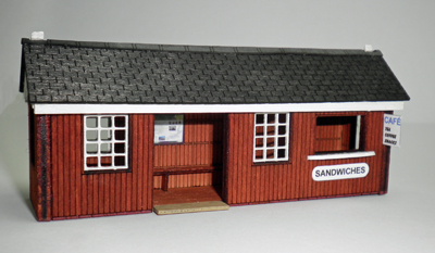 95816 OOST7 Ancorton OO Gauge Waiting Room and Cafe Kit