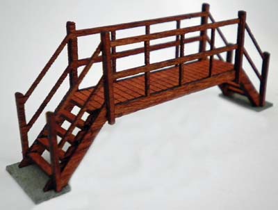 95828 OOFB1 Ancorton OO Gauge Small Footbridge Kit