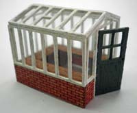 95851 OOGH2 Ancorton OO Gauge Small Greenhouse Kit