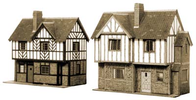 99028 B28 Superquick Elizabethan Cottages