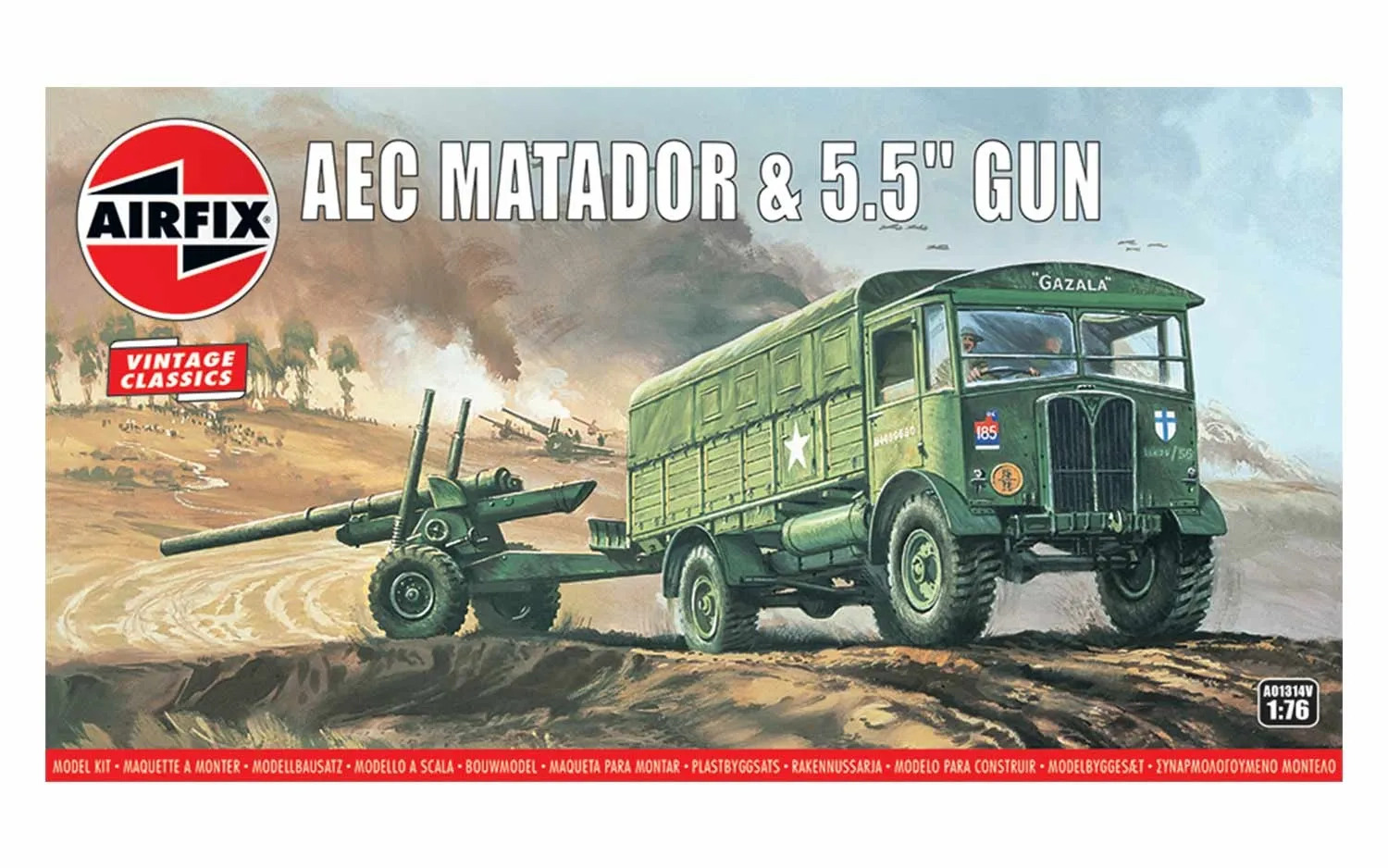 A01314V Airfix AEC Matador & 5.5