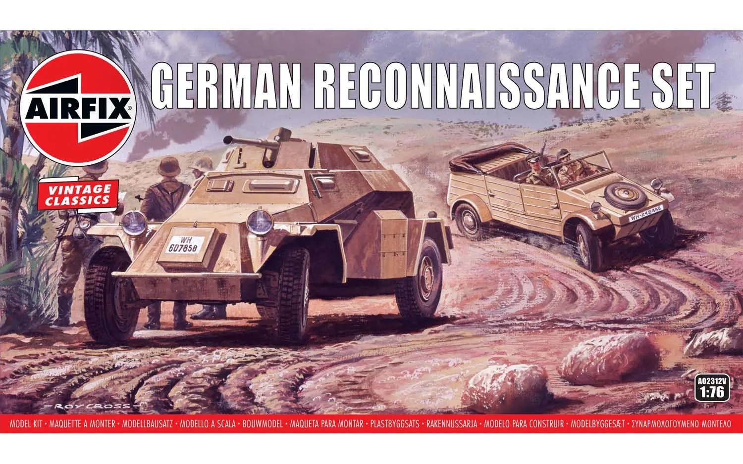 A02312V Airfix German Reconnaissance Set  1:76 scale