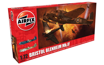 A04059 Airfix Bristol Blenheim Mk.If 1:72 Scale