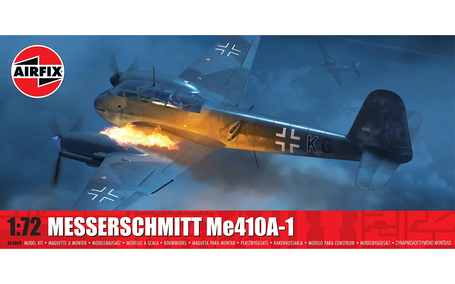 A04069 Airfix Messerschmitt Me410A-1  1:72 scale