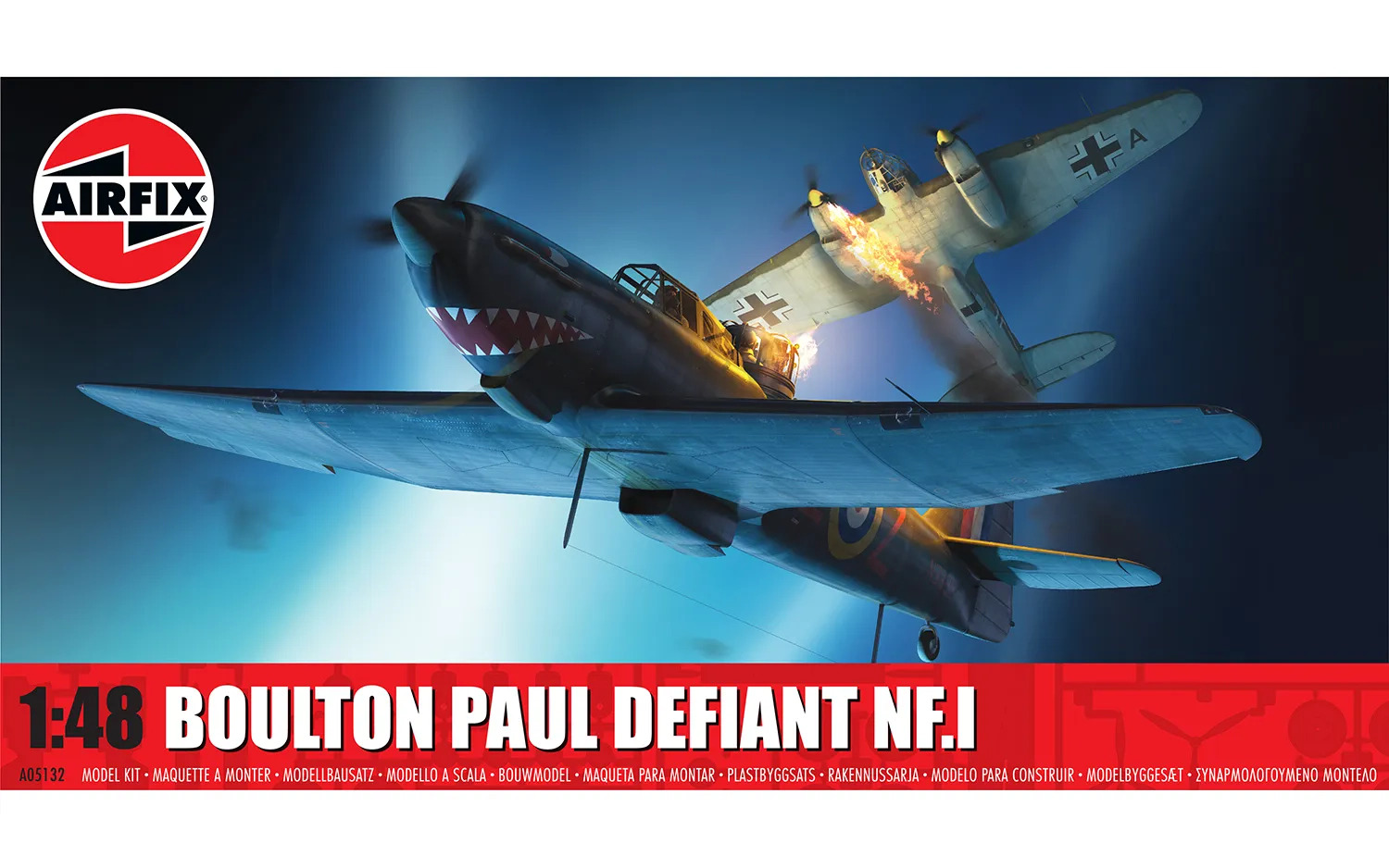 A05132 Airfix BOULTON PAUL DEFIANT NF1
