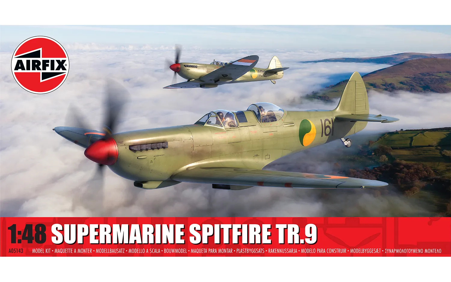 A05143 Airfix Supermarine Spitfire Tr.9