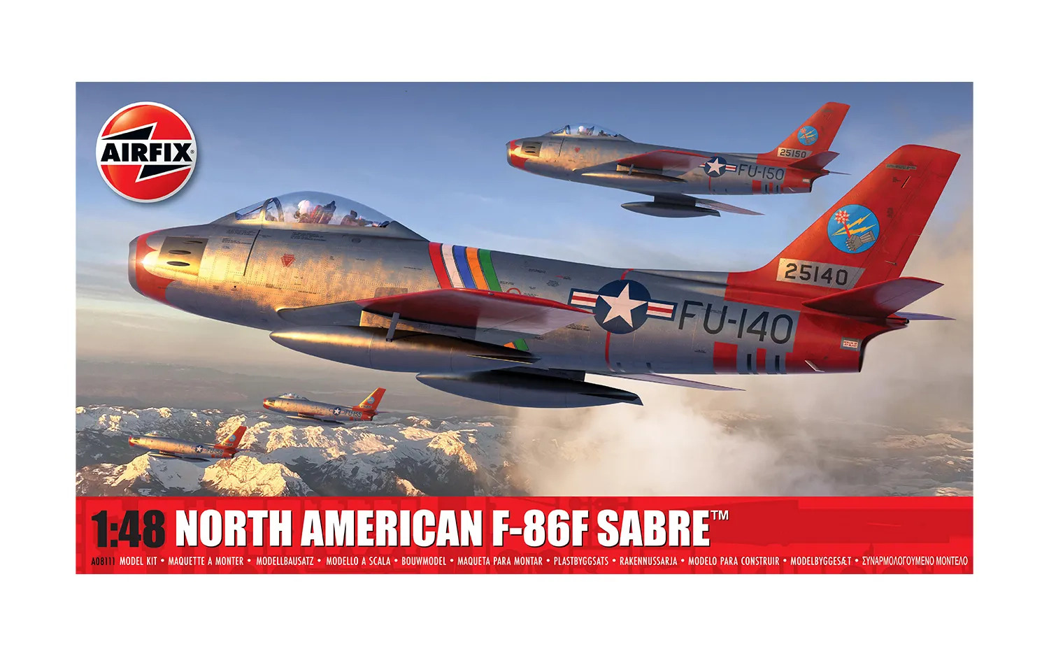 A08111 Airfix NORTH AMERICAN F-86F SABRE