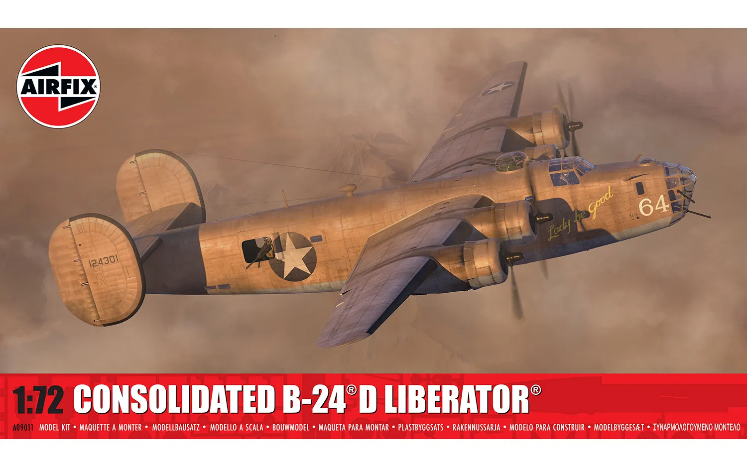 A09011 Airfix Consolidated B-24 D Liberator  1:72 scale