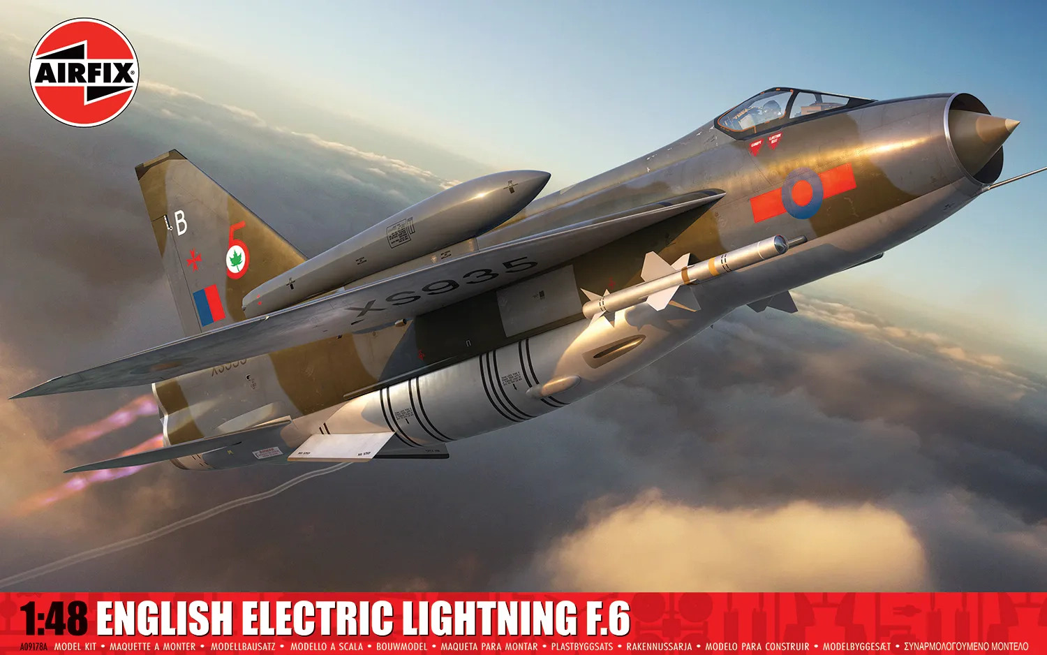 A09178A English Electric Lightning F.6