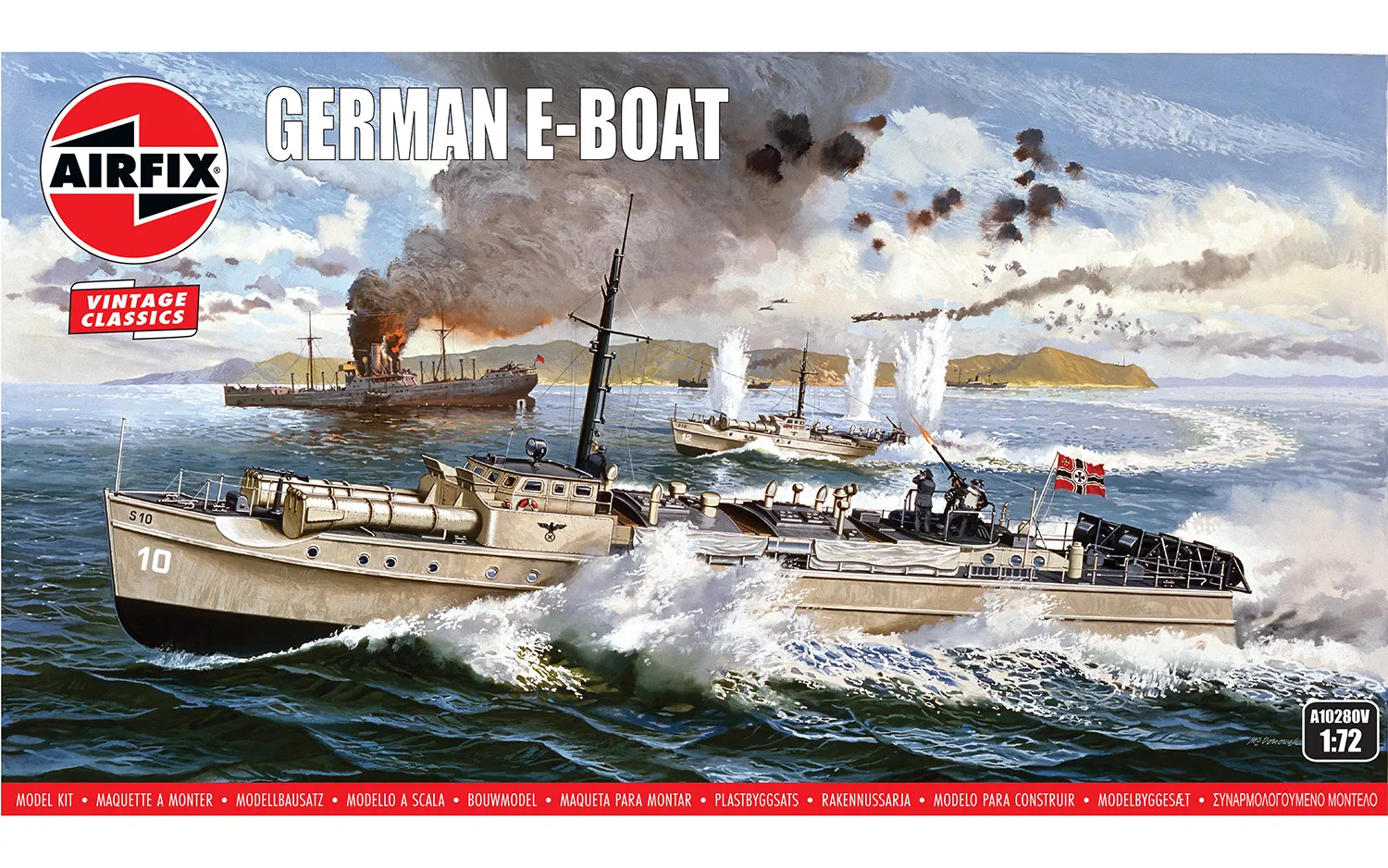 A10280V Airfix GERMAN E BOAT