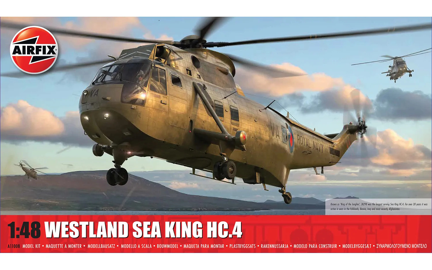 A11008 Airfix Westland Sea King HC.4  1:48 scale