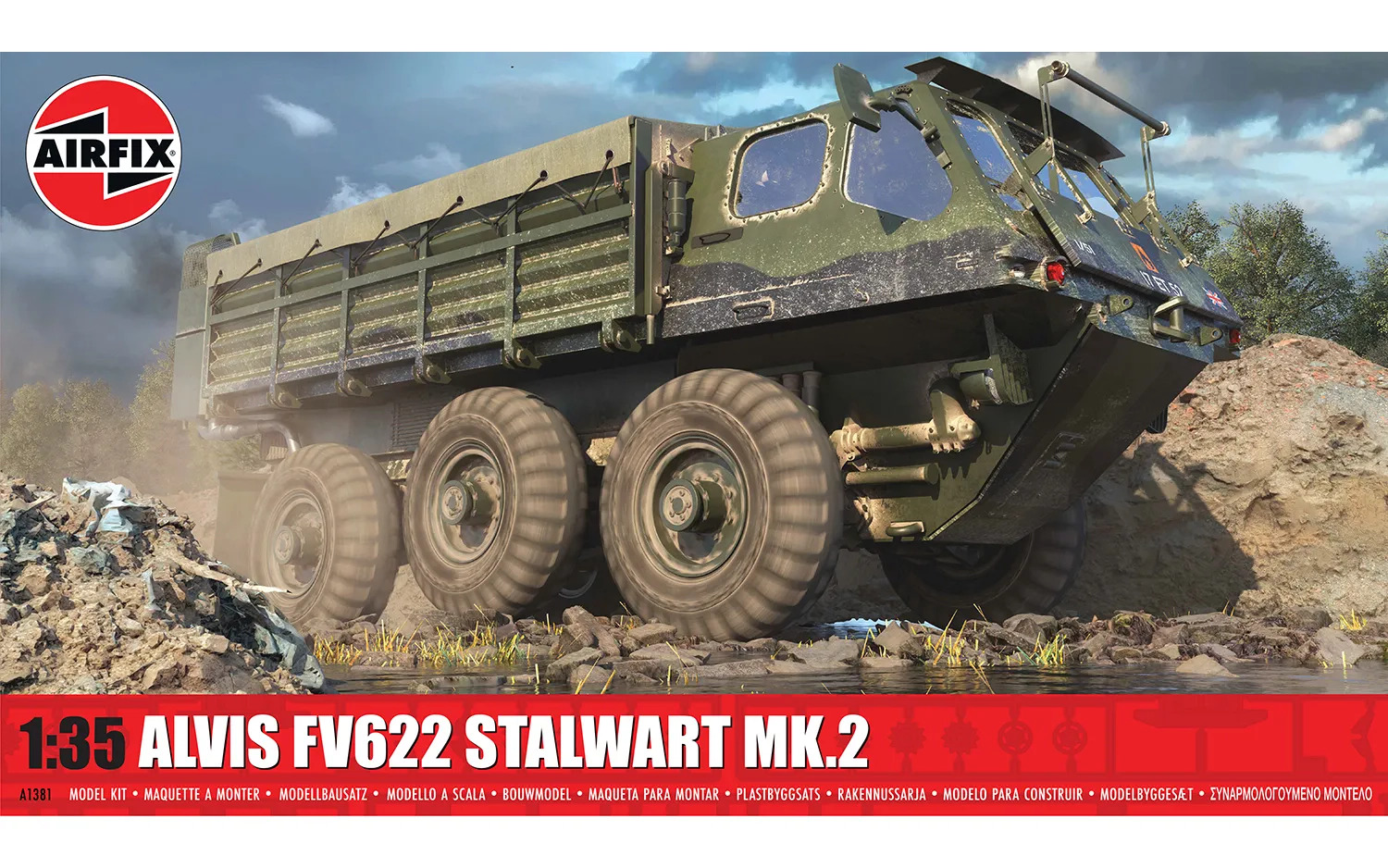 A1381 Airfix Alvis FV622 Stalwart Mk.2