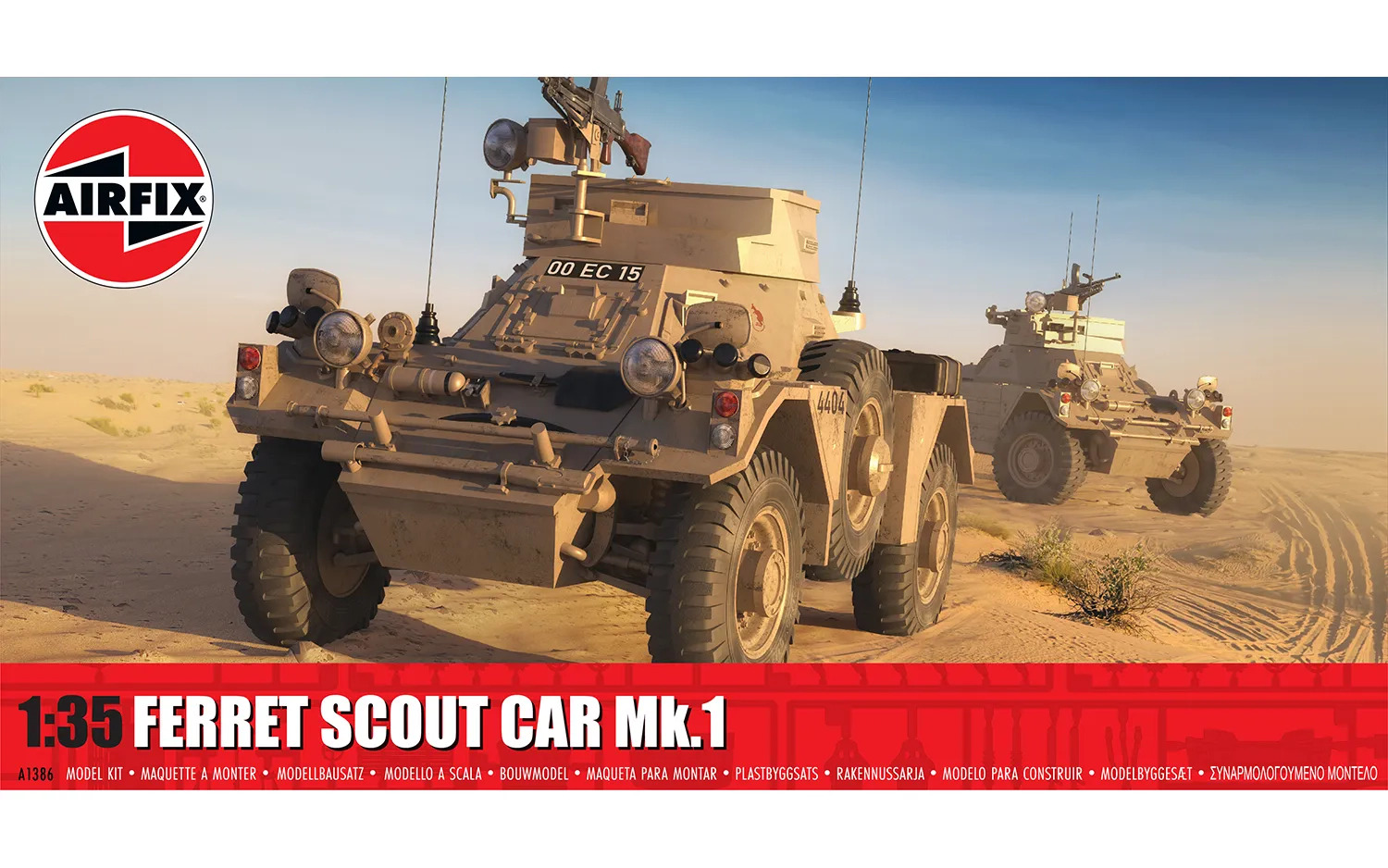 A1386 Airfix Ferrer Scout Car Mk.1  1:35 scale