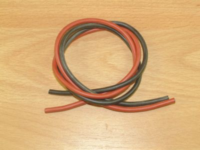 A21045 Pack containing 1/2 metre of each red & black silicon cable