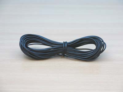 A22041 7 METRE ROLL OF BLACK 16/0.2mm CABLE