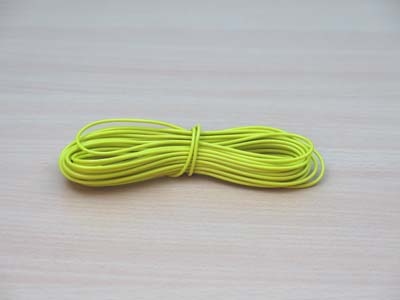 A22044 7 METRE ROLL OF YELLOW 16/0.2mm CABLE