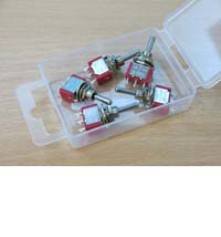 Miniature Switches - Hole required: 6.35mm Rated: 5A/28v DC