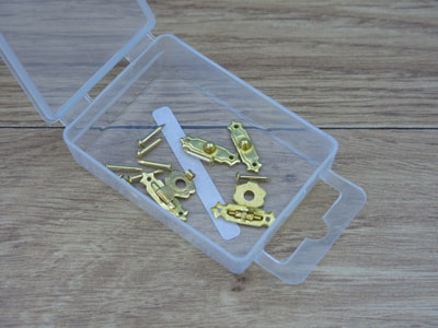 A30030 20mm Brass Plated Clasps