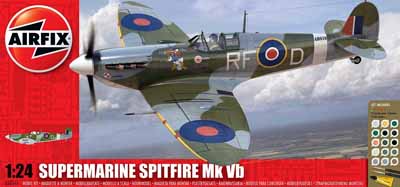 A50141 Airfix Supermarine Spitfire Mk VB Gift Set