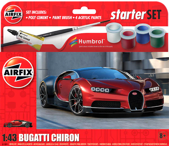 A55005 Airfix STARTER SET BUGATTI CHIRON
