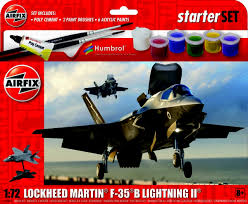 A55010 Airfix Starter Set LOCKHEED LIGHTNING