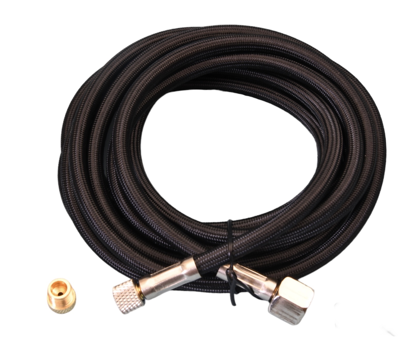 AB105 High Quality Airbrush Hose with 1/4 BSP Compressor Fitting & Adapter to suit Badger Airbrushes
