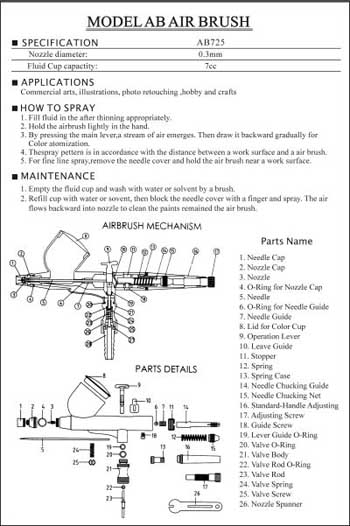 AB72518 GUIDE SCREW NO.18